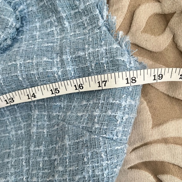 Maeve by Anthropology Sleeveless Tweed Blazer Mini Dress, size 8 & 10 - Picture 13 of 16